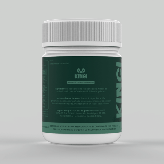 Testo Factory: Hígado, Corazón y Testículo de res.